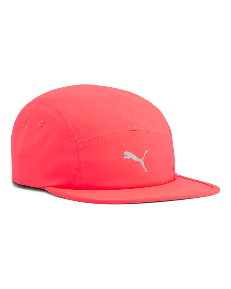 Puma ESS 5-Panel-Laufcap, Accessoires, Rot Rot