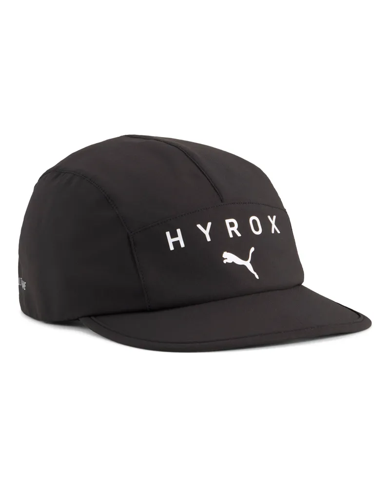 Puma x HYROX Running 5-Panel-Cap, Accessoires, Schwarz Schwarz
