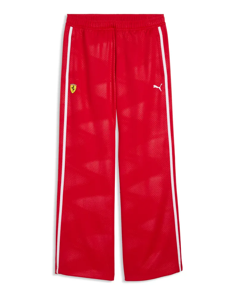 Puma Scuderia Ferrari T7 Oversized Trainingshose Herren, Accessoires, Rot Rot
