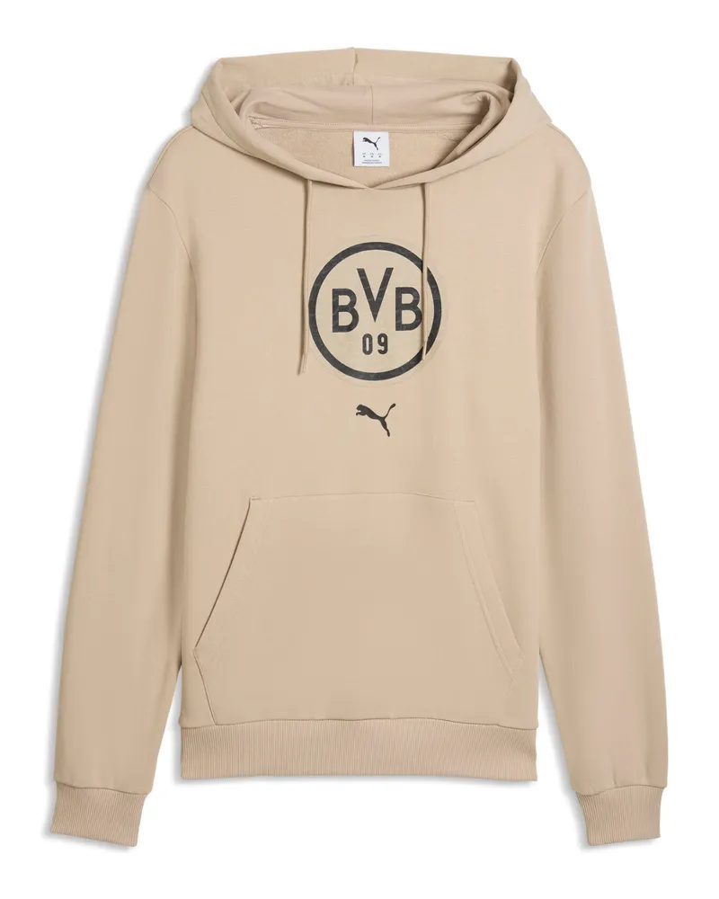 Puma Borussia Dortmund ftblCULTURE Hoodie Herren, Accessoires Beige