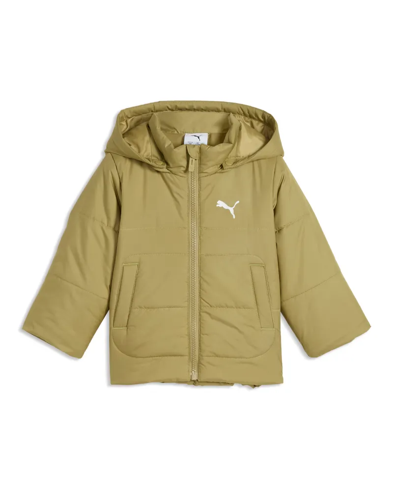 Puma Minicats Wattierte Kapuzenjacke Baby, Kleidung, Braun Braun