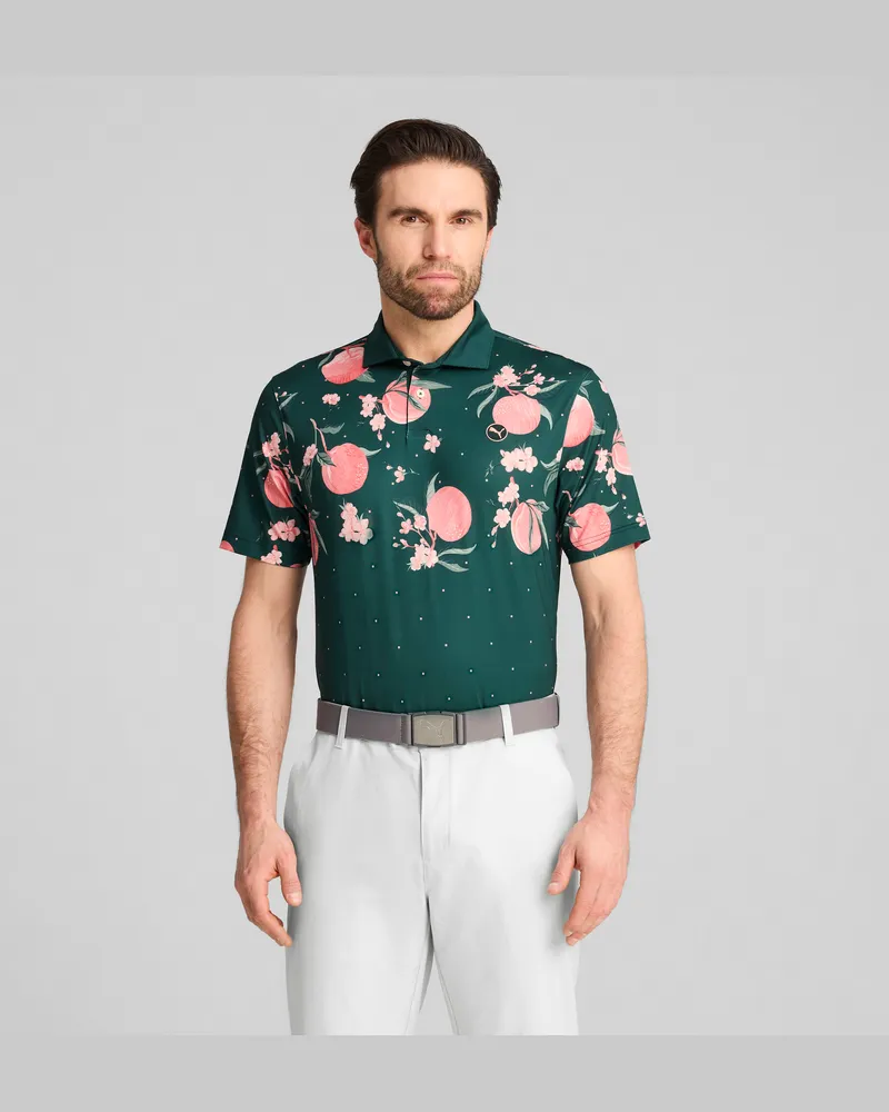 Puma MATTR Freshly Picked Golf Polo Herren, Kleidung, Grün Grün