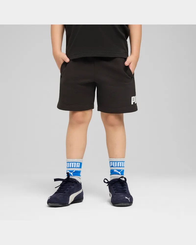 Puma ESS No. 1 Logo Shorts Kinder, Kleidung, Schwarz Schwarz