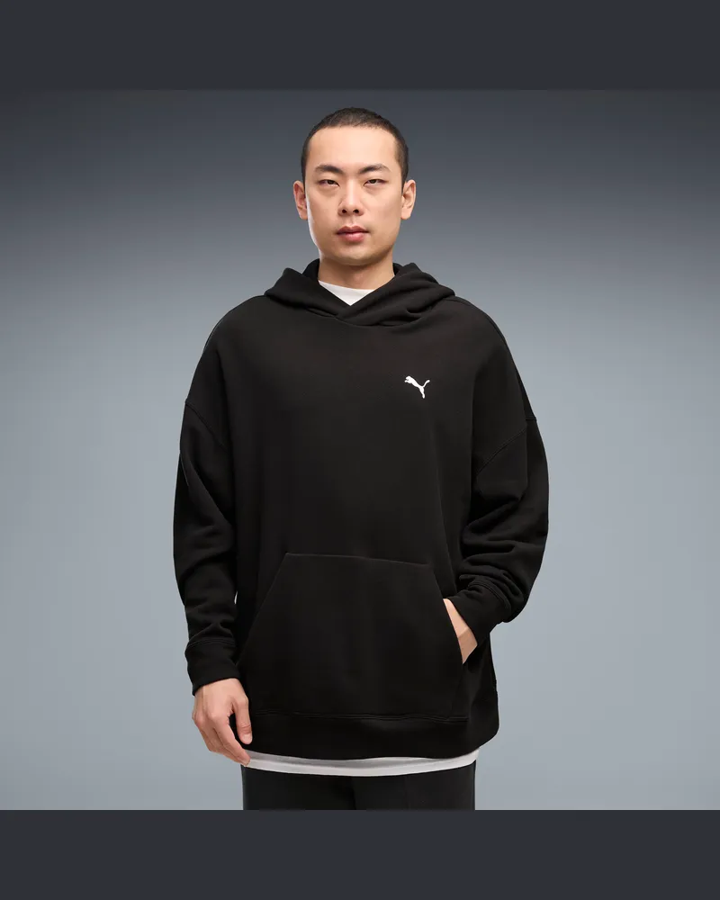 Puma Essentials Oversized Hoodie Herren, Accessoires, Schwarz Schwarz