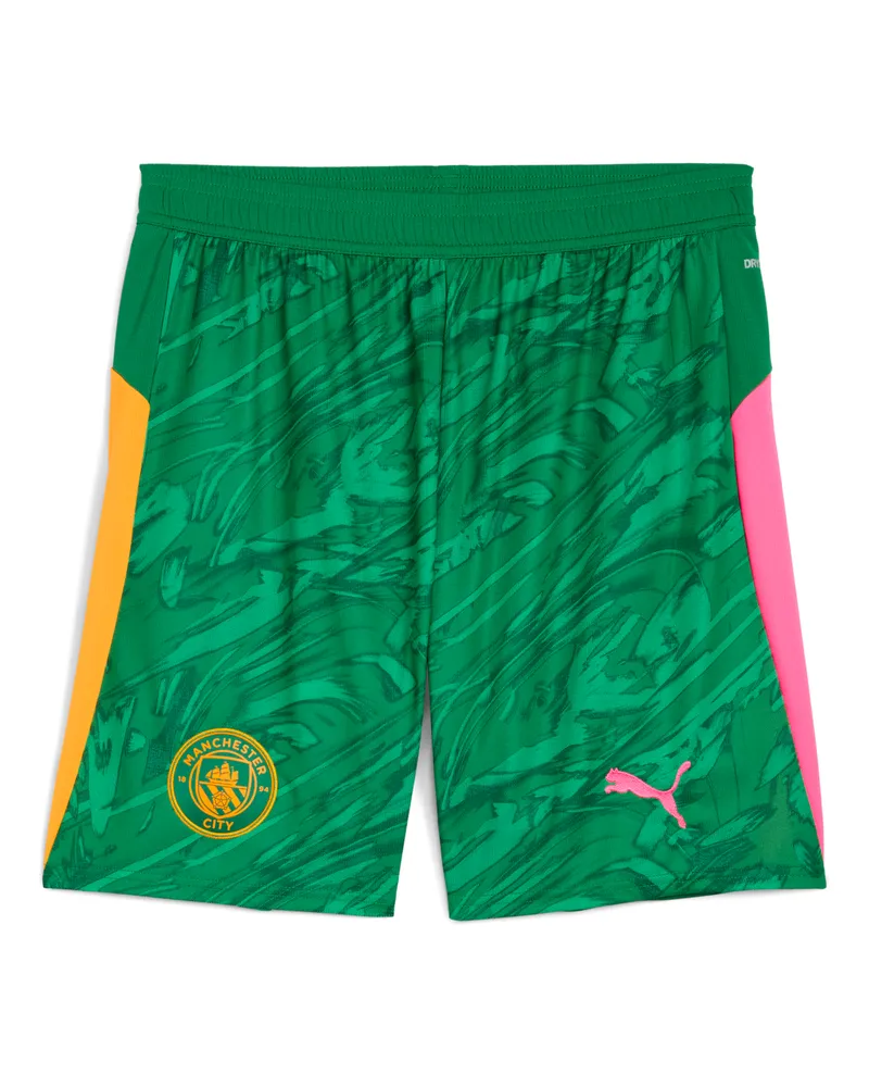 Puma Manchester City 25/26 Torwartshorts Herren, Accessoires, GrÃ¼n Grã¼n