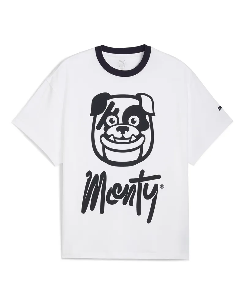 Puma HOOPS x CF MONTERREY Basketballshirt Herren, Kleidung, Weiß Weiß