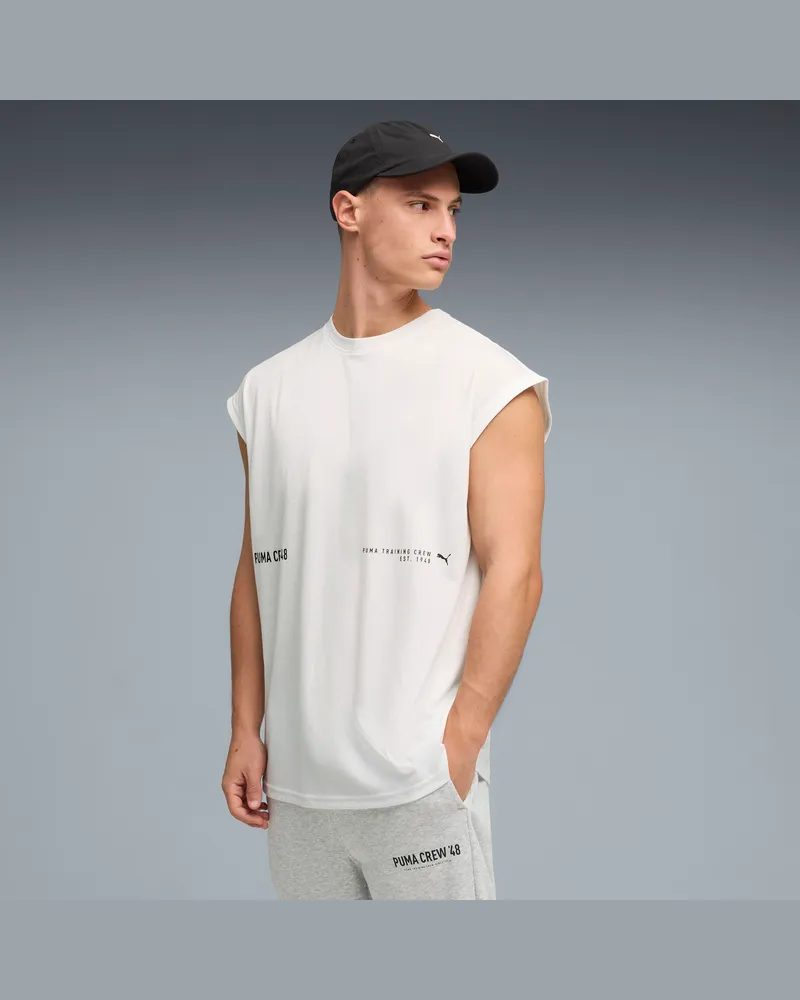 Puma Graphics Training Cutoff Tanktop Herren, Kleidung, WeiÃŸ Weiãÿ