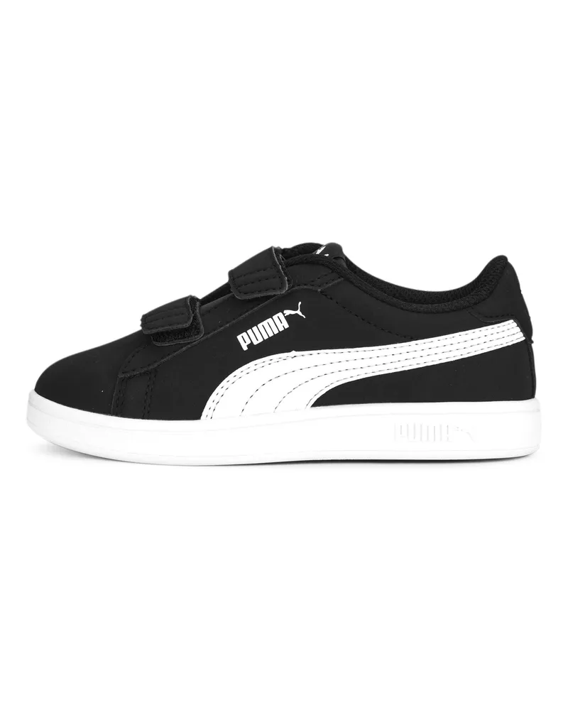 Puma Smash 3.0 Buck Sneakers Kinder, Schuhe, Schwarz Schwarz