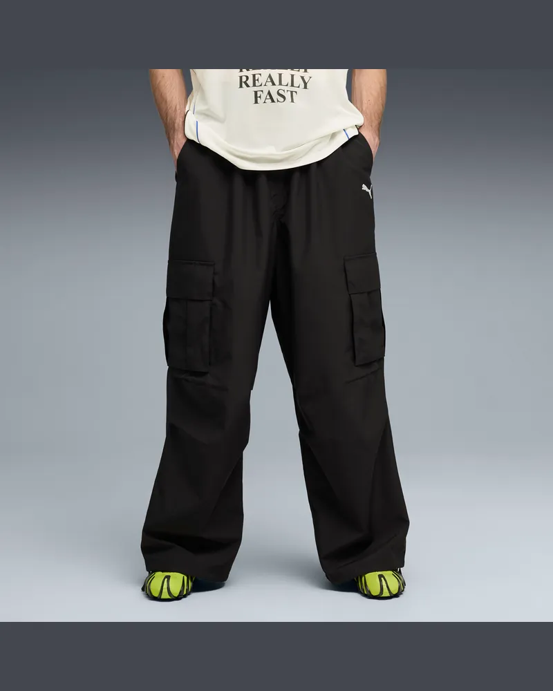 Puma FUTURE..ARCHIVE Extreme Cargohose Unisex, Kleidung, Schwarz Schwarz