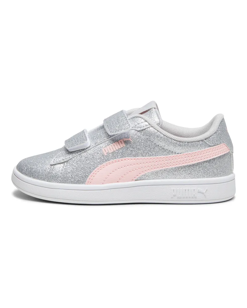 Puma Smash 3.0 Glitz Glam Sneakers Kinder, Schuhe, Grau Grau