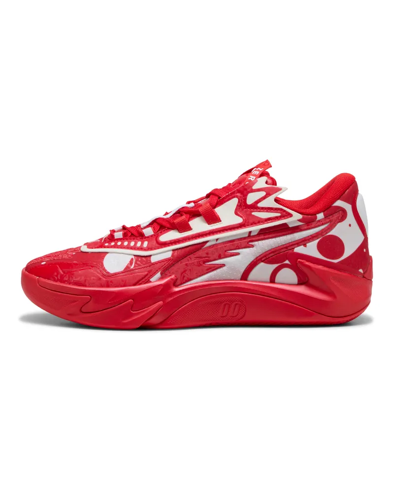 Puma Scoot Zeros II Basketballschuhe Unisex, Schuhe, Rot Rot
