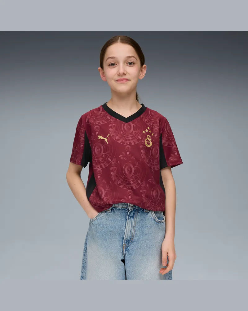 Puma Galatasaray SK 25/26 Ausweichtrikot Teenager, Kleidung, Rot Rot