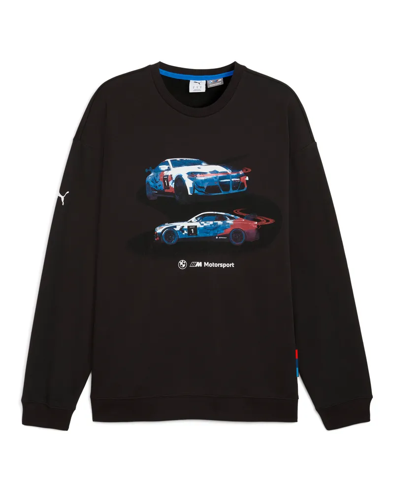 Puma BMW Motorsport Graphic Sweatshirt Herren, Accessoires, Schwarz Schwarz