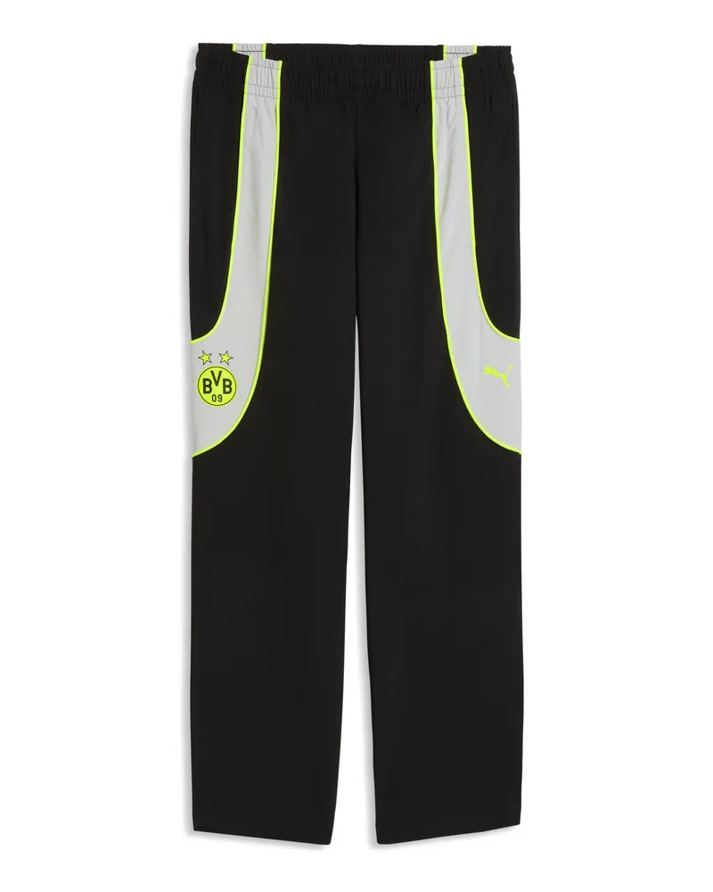 Puma Borussia Dortmund TECH-X Relaxed Trainingshose Herren, Accessoires, Schwarz Schwarz