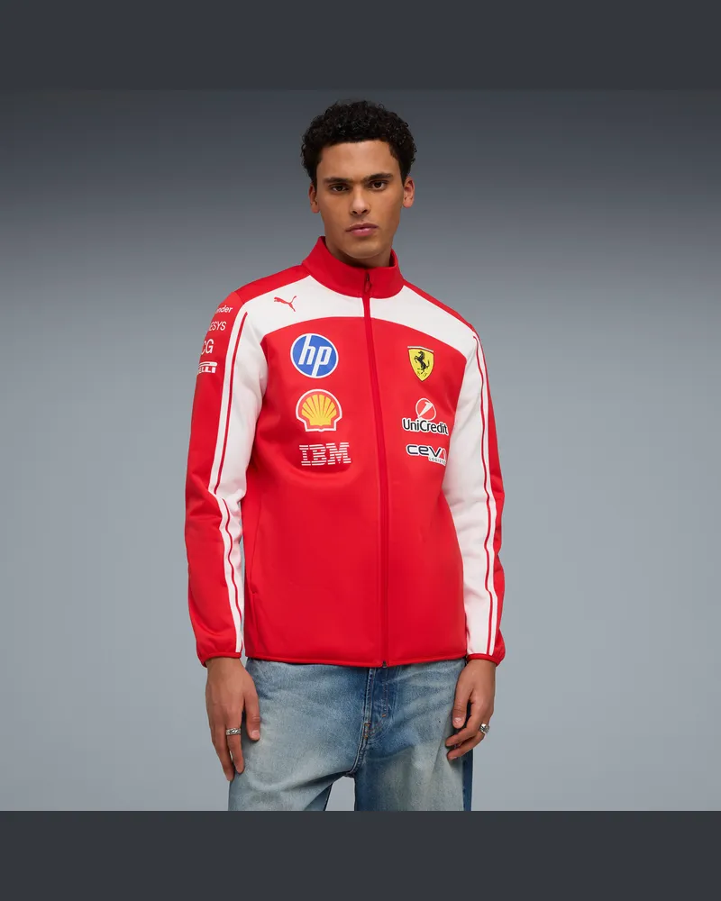 Puma Scuderia Ferrari HP Softshelljacke Unisex, Kleidung, Rot Rot