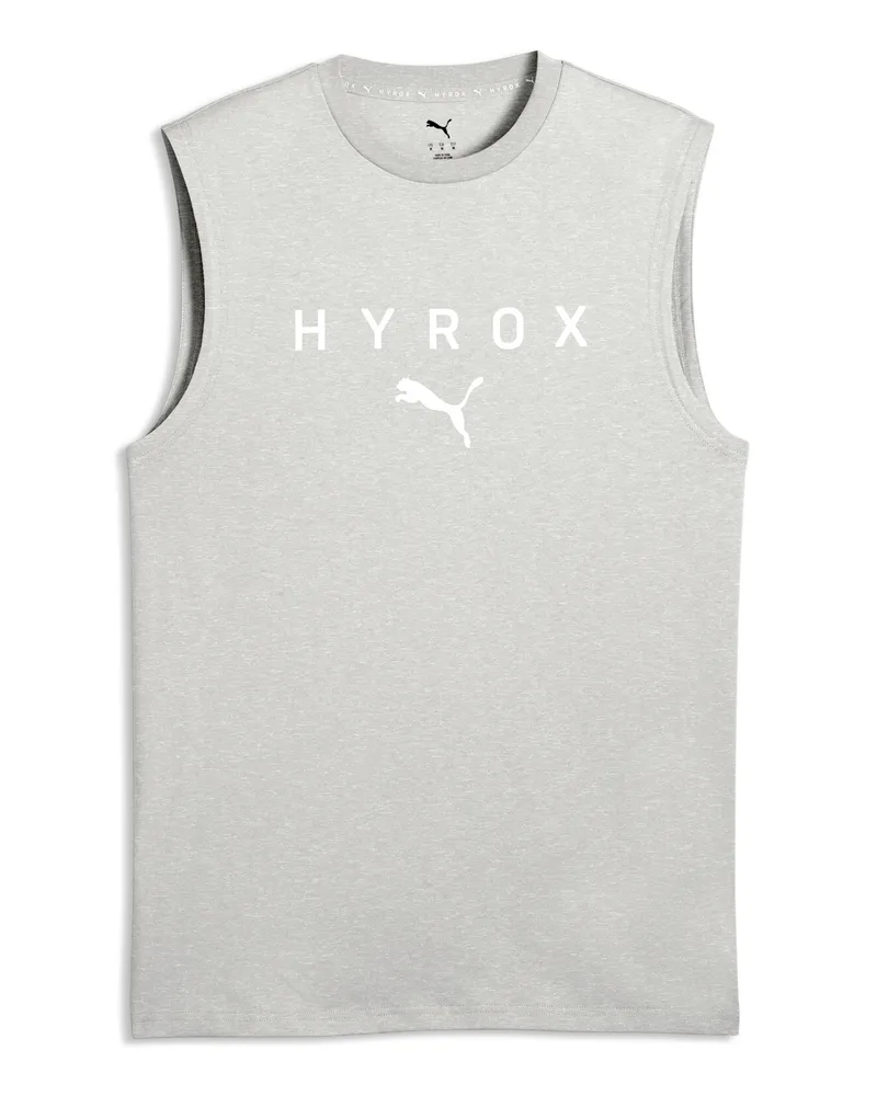 Puma x HYROX Cut-Off Tanktop Herren, Accessoires, Grau Grau