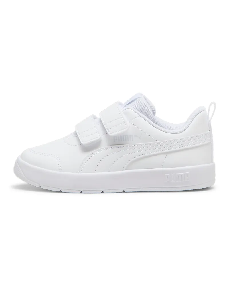 Puma Courtflex V3 Sneakers Kinder, Schuhe, Weiß Weiß