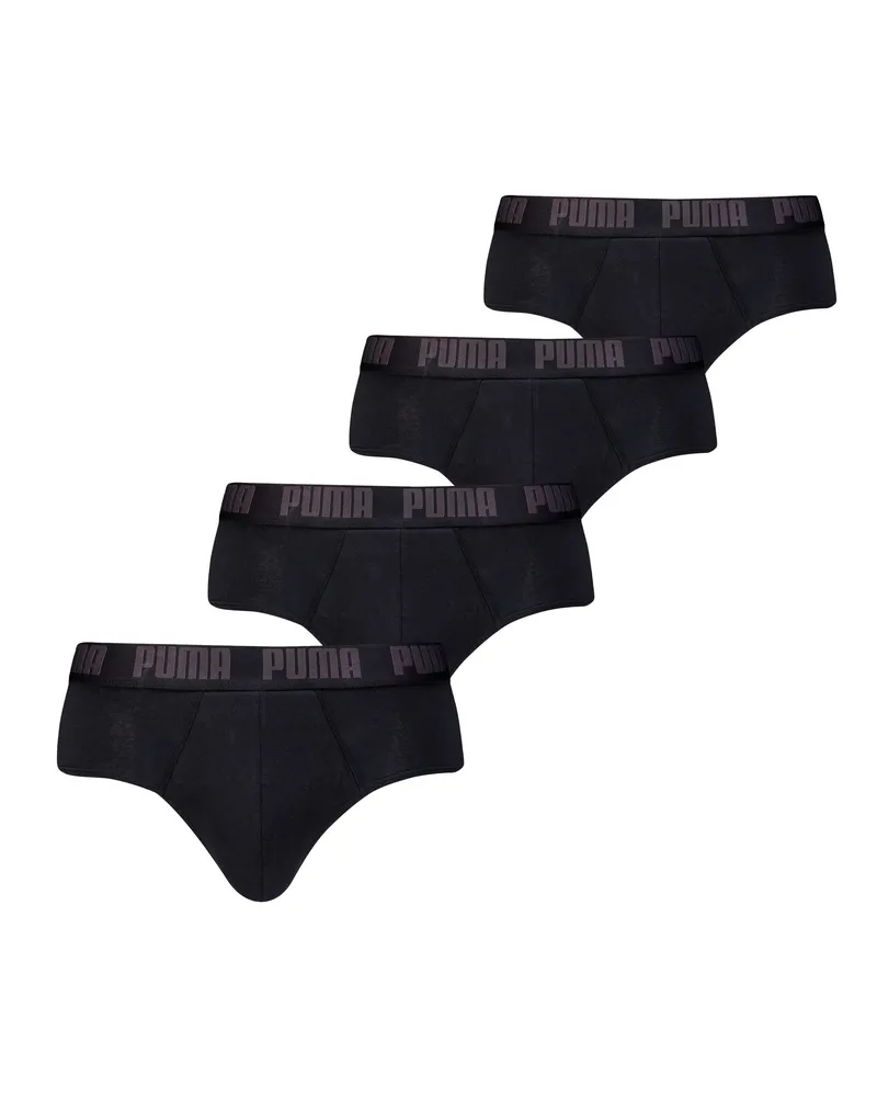 Puma Everyday Slips 4er-Pack Herren, Kleidung, Schwarz Schwarz