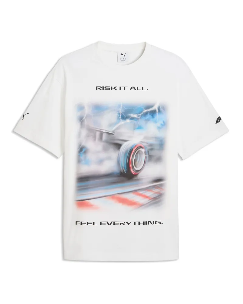 Puma F1® Tyre Relaxed T-Shirt Herren, Accessoires, Weiß Weiß