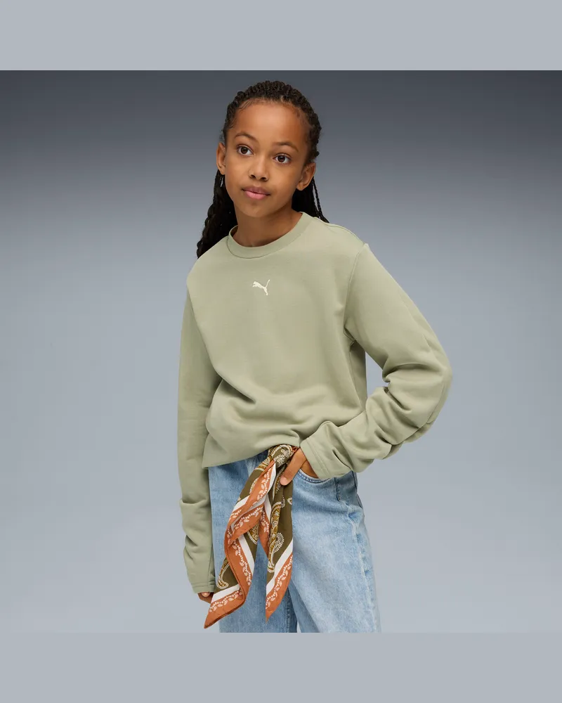 Puma Bowtique Sweatshirt Teenager, Accessoires, Grün Grün