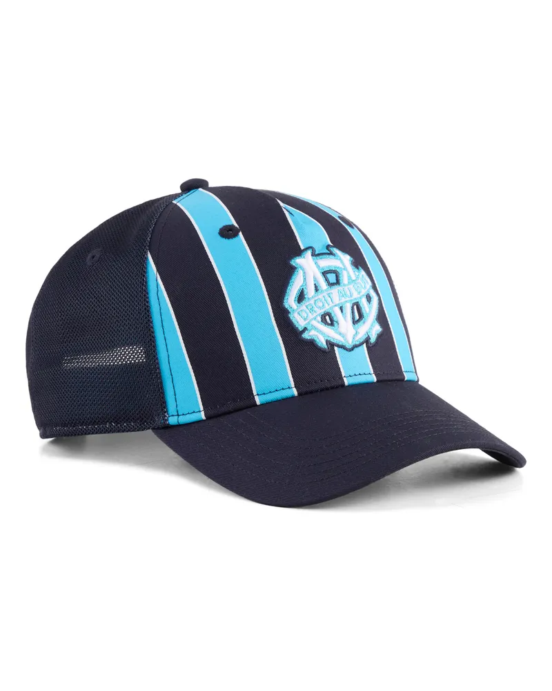 Puma Olympique de Marseille KING Trucker Cap, Accessoires, Blau Blau