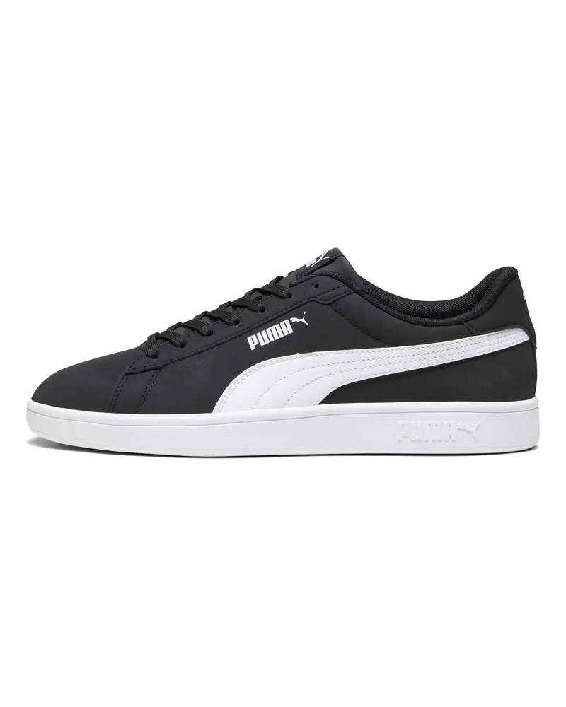 Puma Smash 3.0 Buck Sneakers, Schuhe, Schwarz Schwarz
