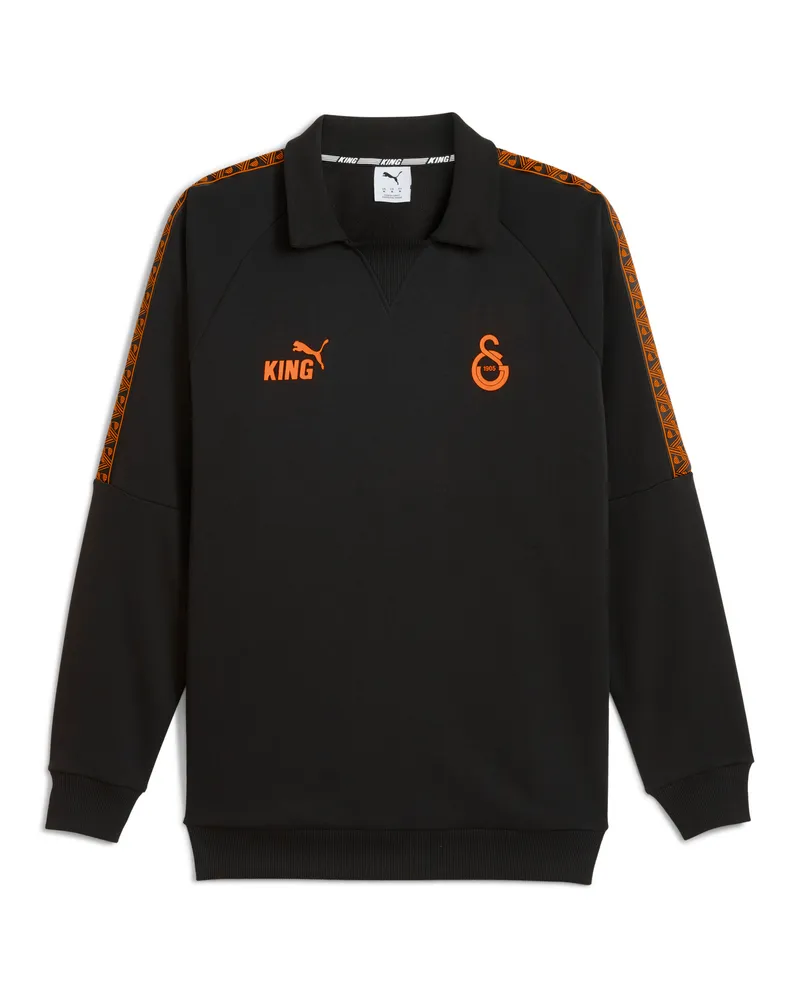 Puma Galatasaray SK KING Drill Top Herren, Accessoires, Schwarz Schwarz