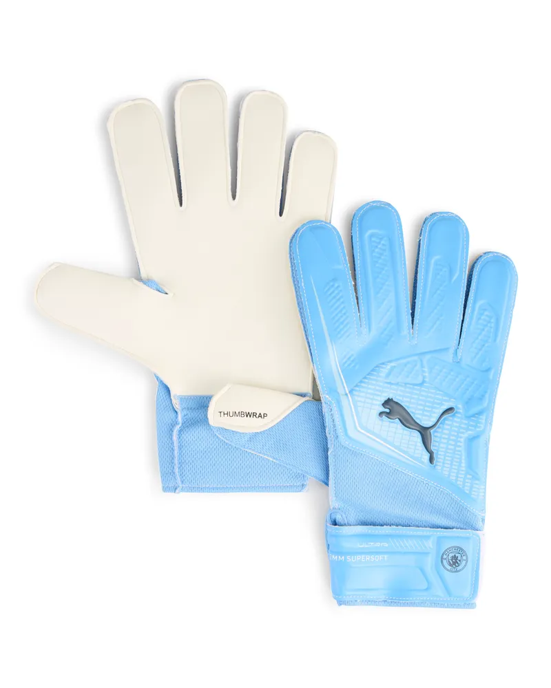 Puma Manchester City ULTRA Play RC Torwarthandschuhe, Accessoires, Blau Blau
