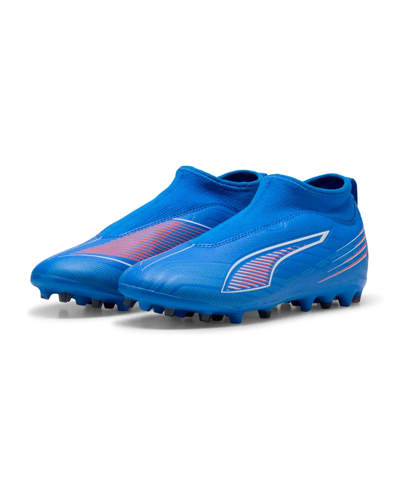 Puma ULTRA 6 MATCH+ MG Fußballschuhe ohne Schnürung Teenager, Accessoires, Blau Blau