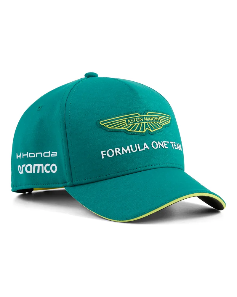 Puma x ASTON MARTIN ARAMCO F1® TEAM Replica Team Baseball-Cap Teenager, Accessoires, Grün Grün