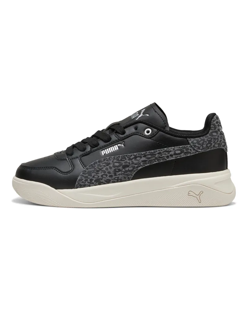 Puma Court Bae Feline Sneakers Damen, Schuhe, Schwarz Schwarz