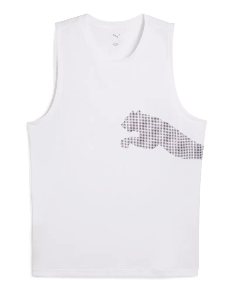 Puma Train All Day Big Logo Tanktop Herren, Accessoires, WeiÃŸ Weiãÿ