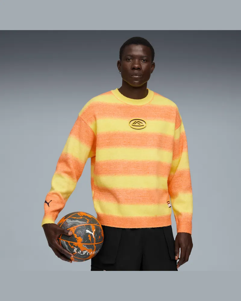 Puma LaFrancé HEEM Strickpullover Unisex, Accessoires Orange