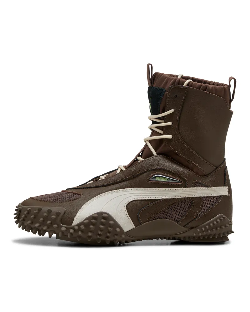 Puma Mostro Mid Stiefel Damen, Schuhe, Braun Braun