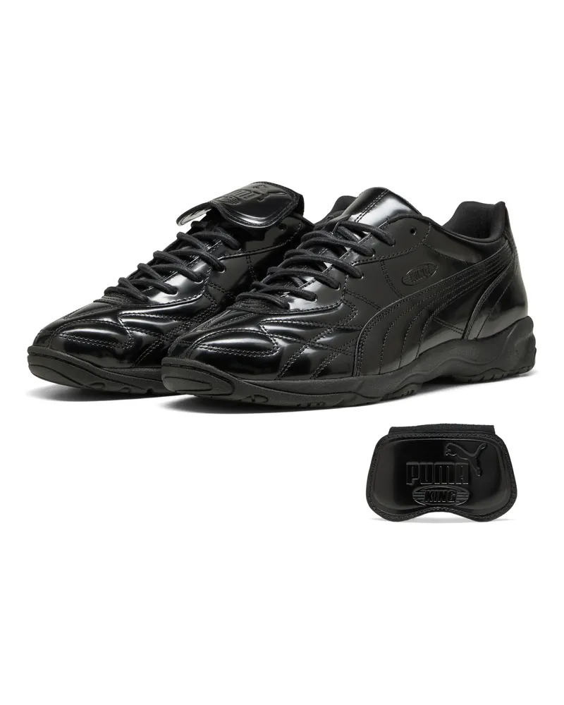 Puma KING Sportstyle King Indoor Gloss Sneakers Unisex, Accessoires, Schwarz Schwarz