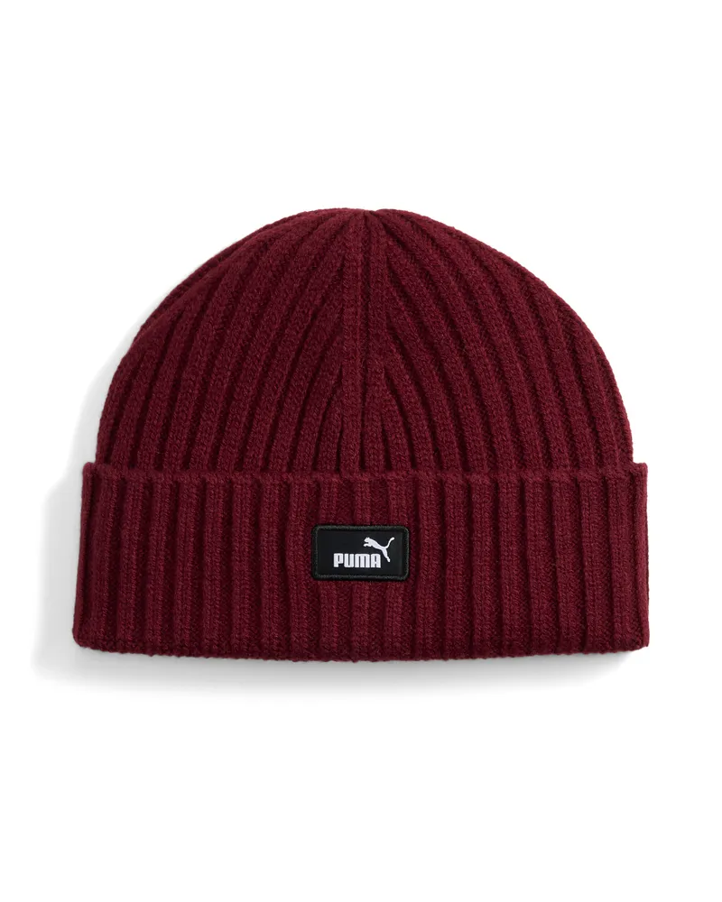 Puma Essentials Fisherman Beanie, Accessoires, Rot Rot