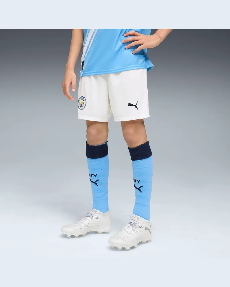 Puma Manchester City 25/26 Shorts Teenager, Kleidung, Weiß Weiß