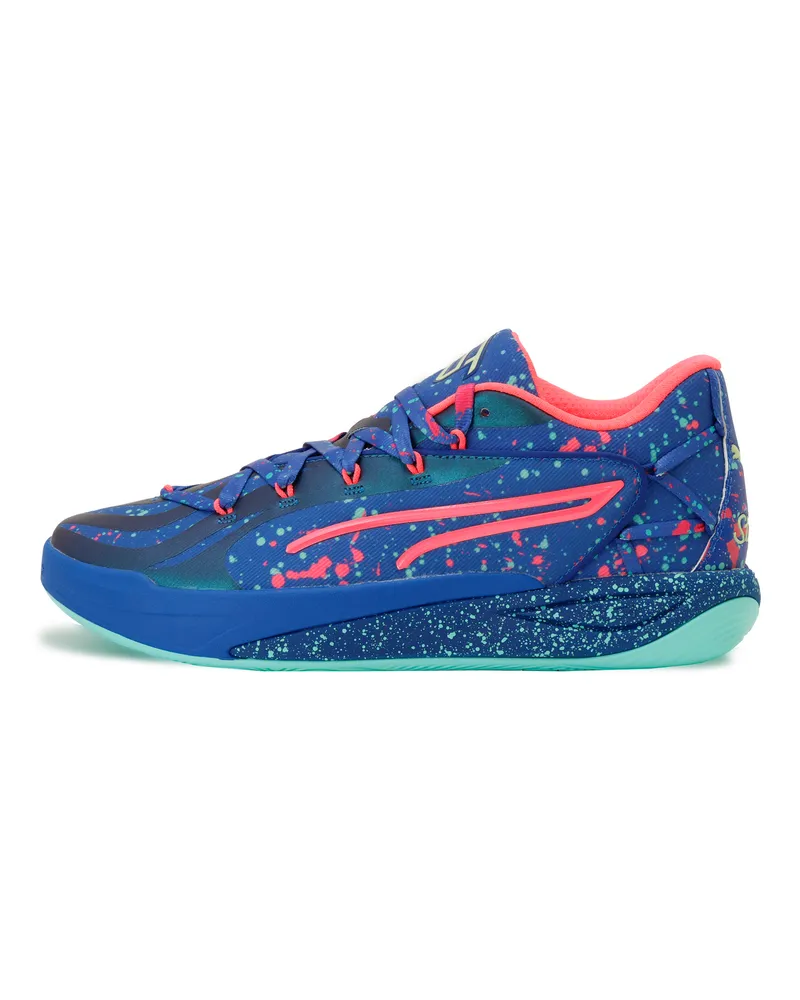 Puma Stewie 4 Night Vision Basketballschuhe Damen, Schuhe, Blau Blau
