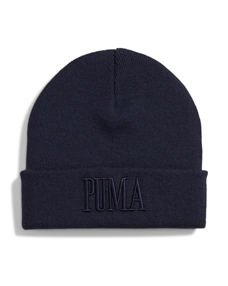 Puma Classic Graphic Beanie, Accessoires, Blau Blau