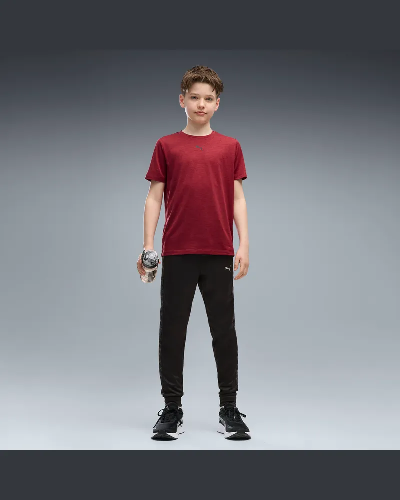 Puma Train All Day Essentials Slim Hose mit Print Teenager, Kleidung, Schwarz Schwarz