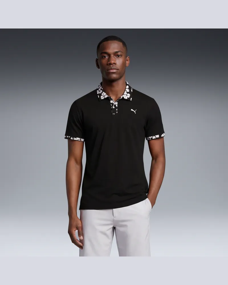 Puma Modalon Golfpolo Herren, Kleidung, Schwarz Schwarz