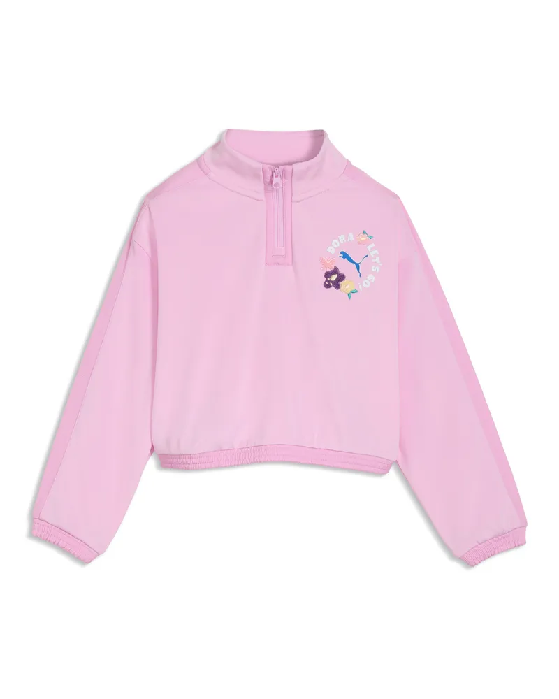 Puma x DORA THE EXPLORER T7 Relaxed Sweatshirt Kinder, Accessoires, Rosa Rosa