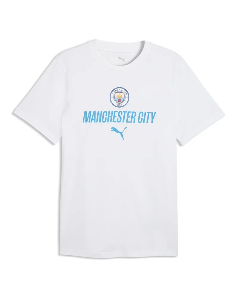 Puma Manchester City ftblCulture T-Shirt Herren, Accessoires, Weiß Weiß