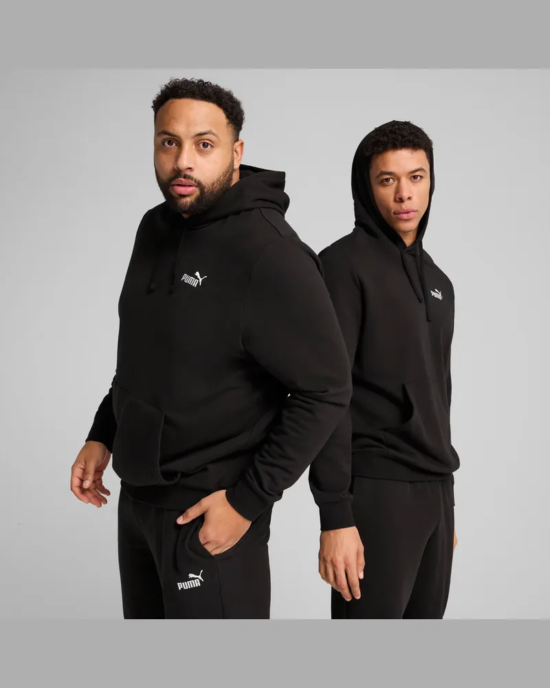 Puma Essentials Small No. 1 Logo Hoodie Herren, Kleidung, Schwarz Schwarz