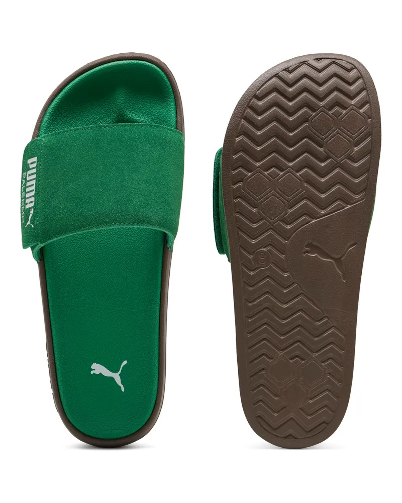 Puma Leadcat 2.0 Palermo Foil Slides Unisex, Schuhe, Grün Grün