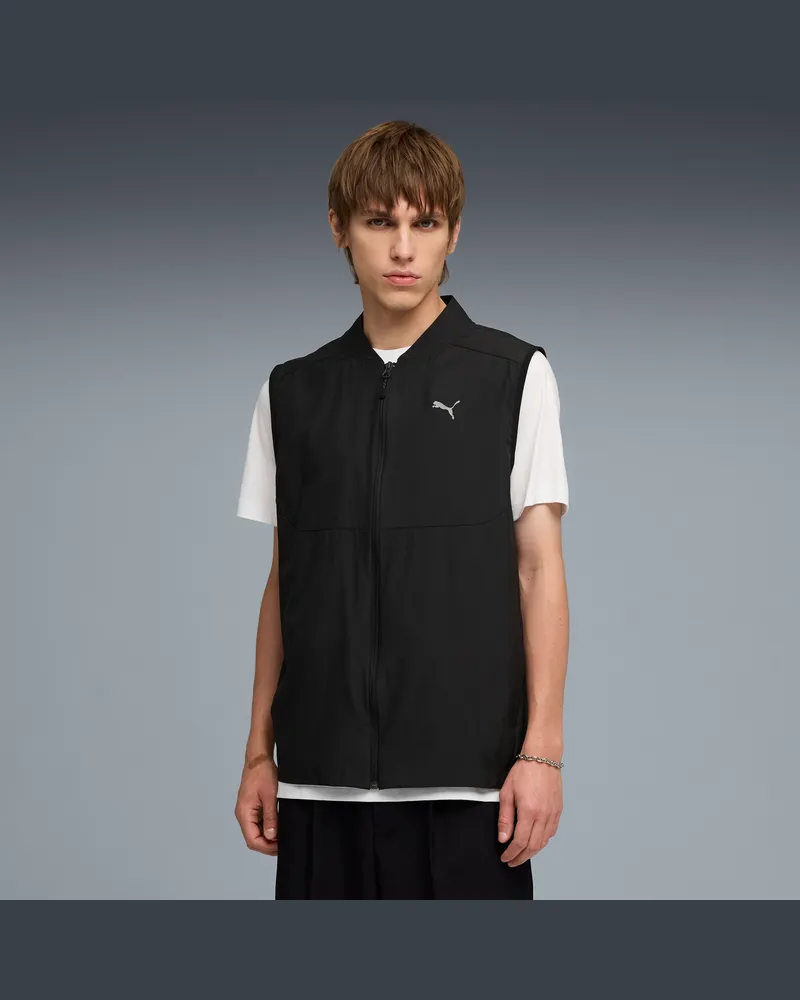 Puma TECH Gewebte Weste Herren, Accessoires, Schwarz Schwarz