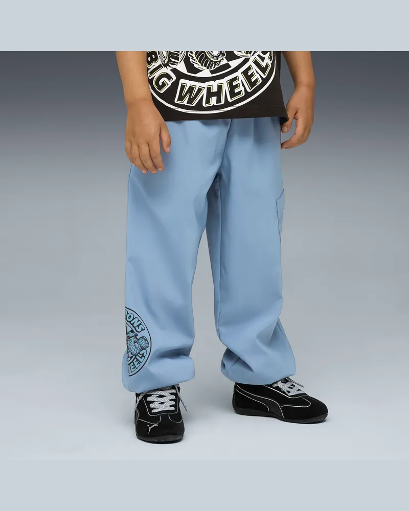 Puma x HOT WHEELS™ MONSTER TRUCKS Cargohose Kinder, Kleidung, Blau Blau