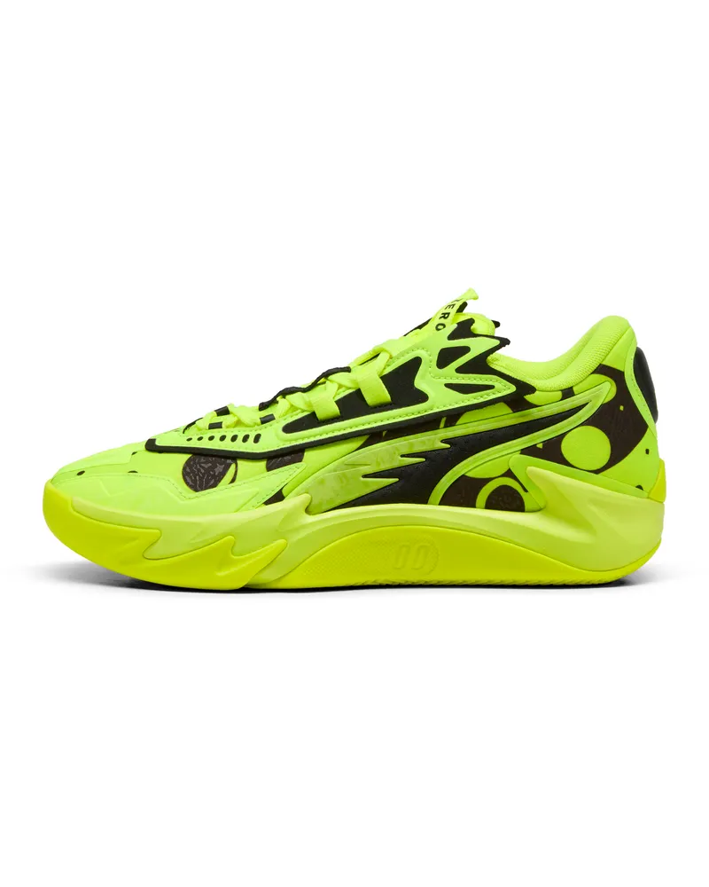 Puma Scoot Zeros II Basketballschuhe Unisex, Schuhe, Gelb Gelb
