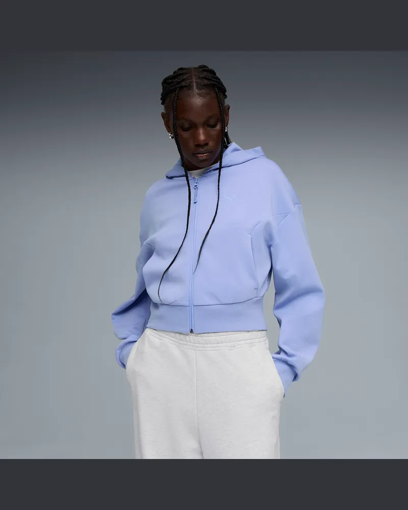 Puma TECH SENSE Kapuzenjacke Damen, Kleidung, Lila Lila