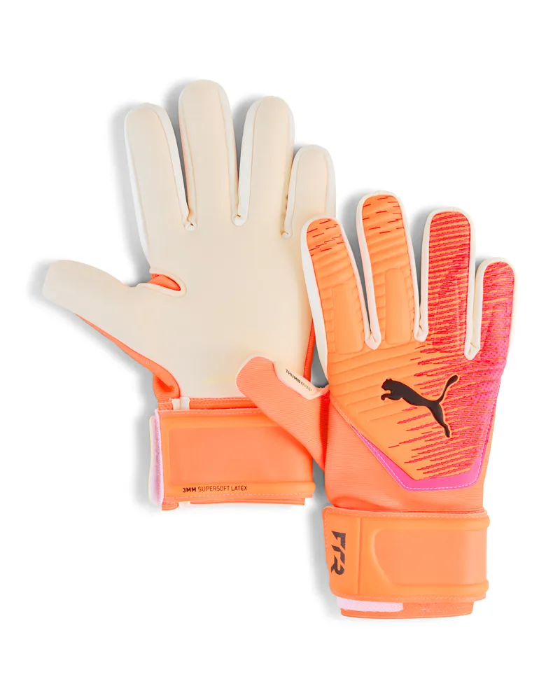 Puma FUTURE Match NC Fußball Torwarthandschuhe, Accessoires Orange